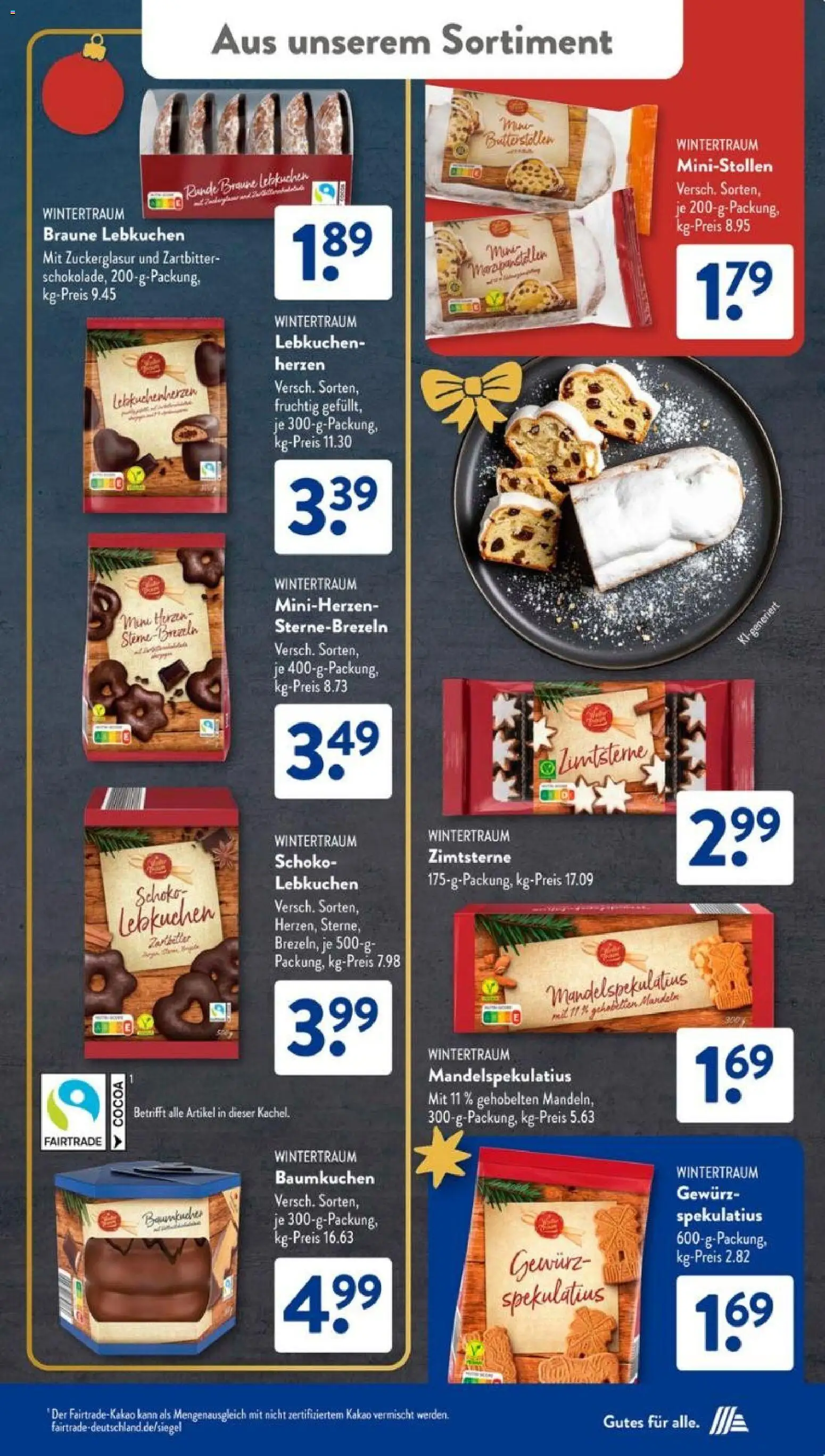 Aldi Süd Prospekt 	 – gültig ab 01.12.2025 | Seite: 25 | Produkte: Mandeln