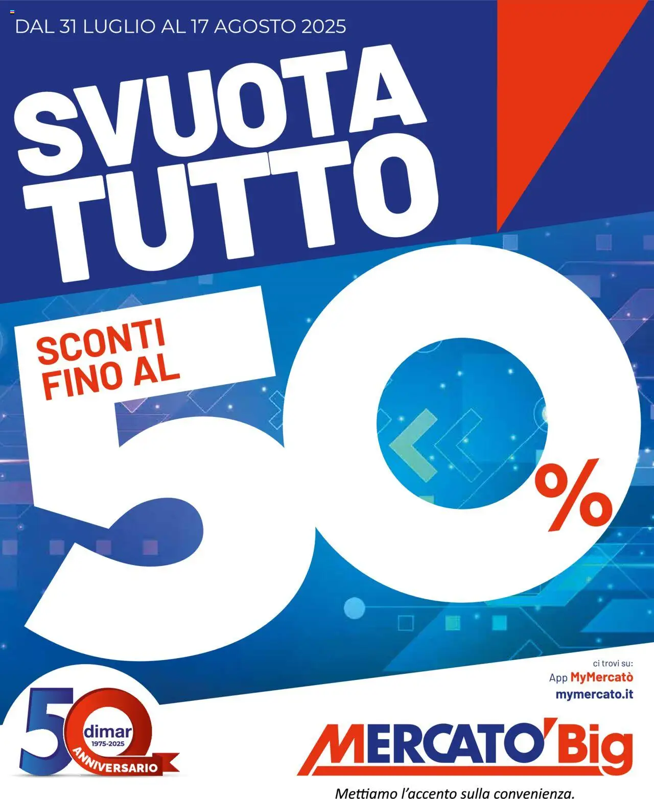 Volantino Mercatò del 31.07.2025 | Pagina: 1