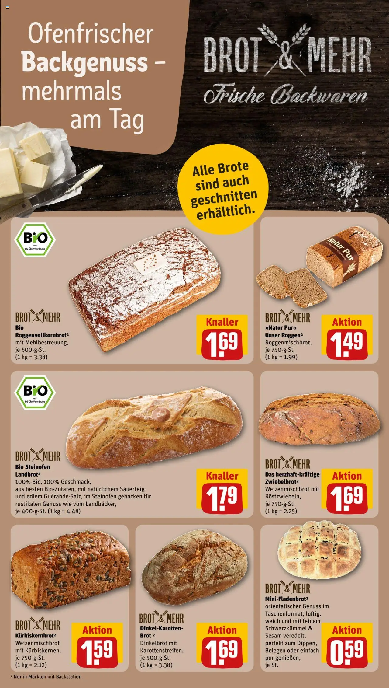 Rewe Prospekt 	 – gültig ab 06.10.2025 | Seite: 10 | Produkte: Brot
