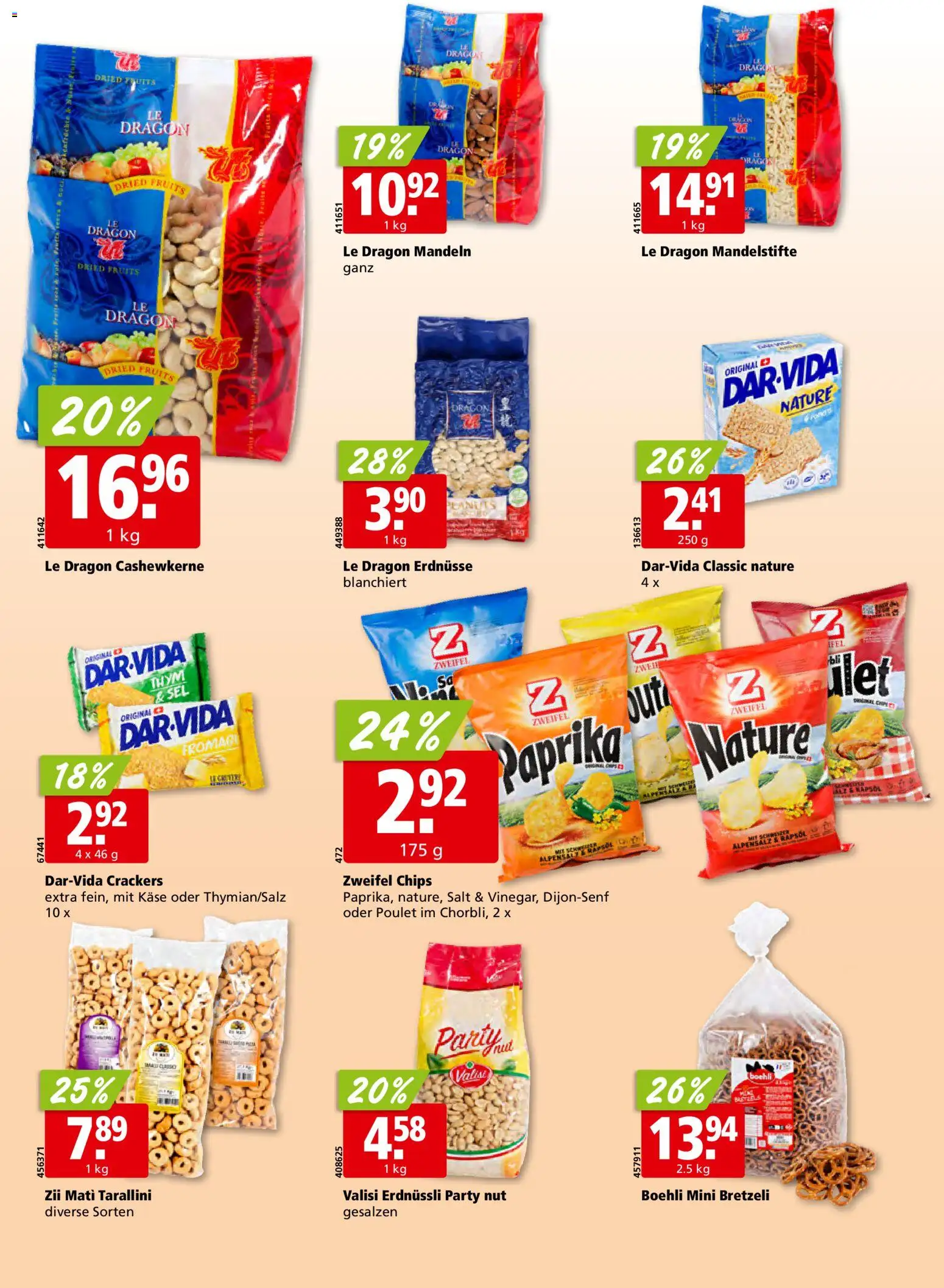 Aligro Aktionen Schlieren, Gossau SG, Frauenfeld, Rapperswil-Jona, Sargans, Bern, Brüttisellen, Pratteln, Emmen, Spreitenbach – gültig ab 05.01.2026 | Seite: 20