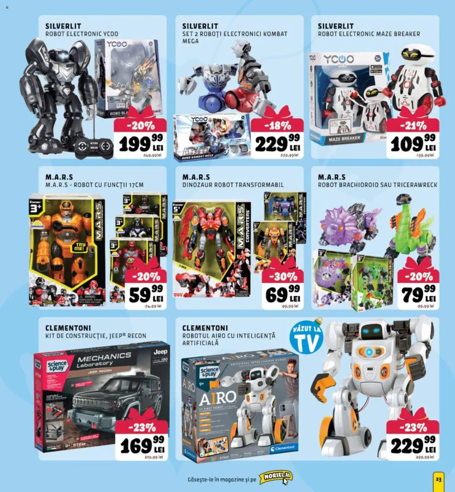 Noul catalog Noriel – valabil de la 17.11.2025 | Pagină: 23 | Produse: Robot