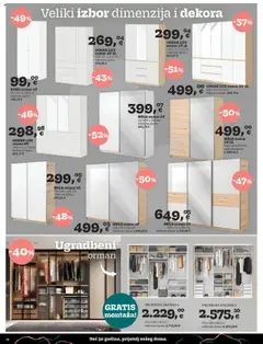 Katalog Prima - Pregled kataloga iz trgovine Prima, vrijedi od 01.10.2025 | Stranica: 10 | Proizvodi: Ormar, Ormari