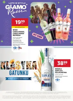 Stokrotka Gazetka - Oferta alkoholowa od 11.09.2025 | Strona: 11 | Produkty: Stokrotka, Wino, Alkohol, Carlo Rossi