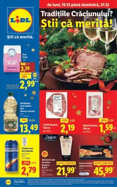Ofertele Lidl valabile de la 15.12.2025