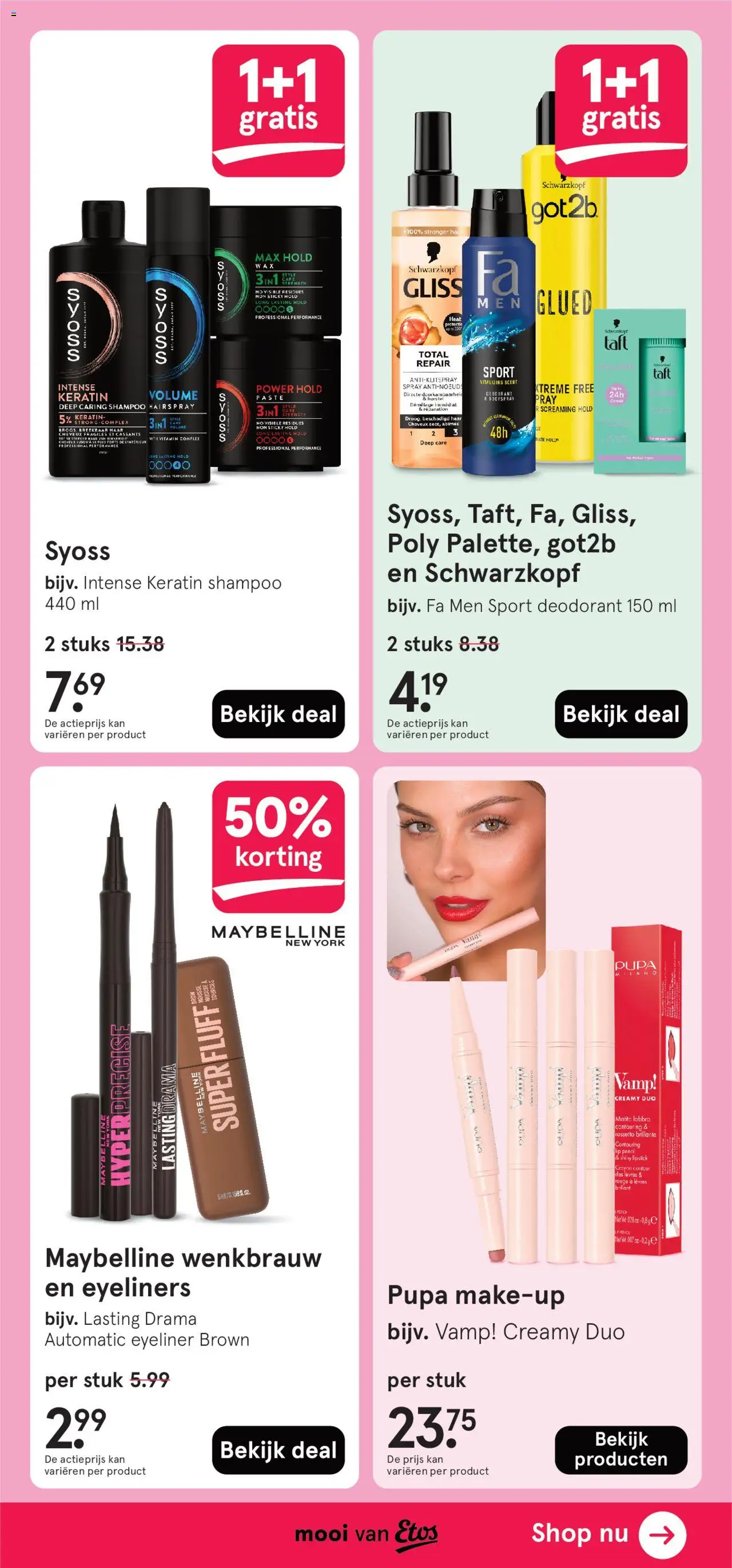  | Pagina: 37 | Producten: Deodorant, Kan, Eyeliner, Shampoo