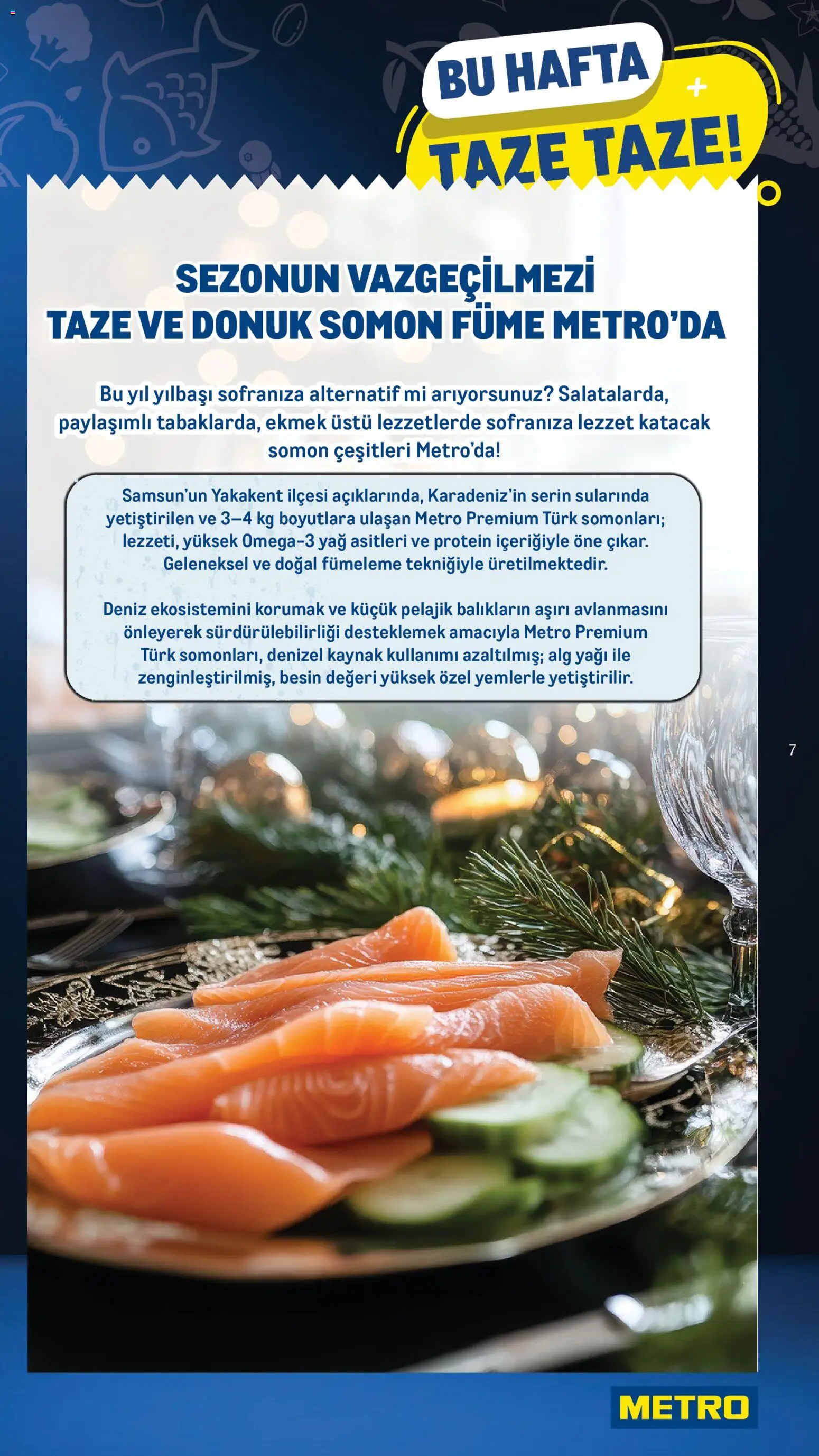 Metro Katalog - 14.01.2026 tarihinden itibaren geçerlidir | Sayfa: 7 | Ürünler: Ekmek, Yağ, Somon