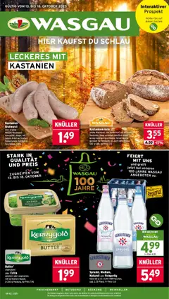 Wasgau Prospekt 	 ab 13.10.2025 gültig