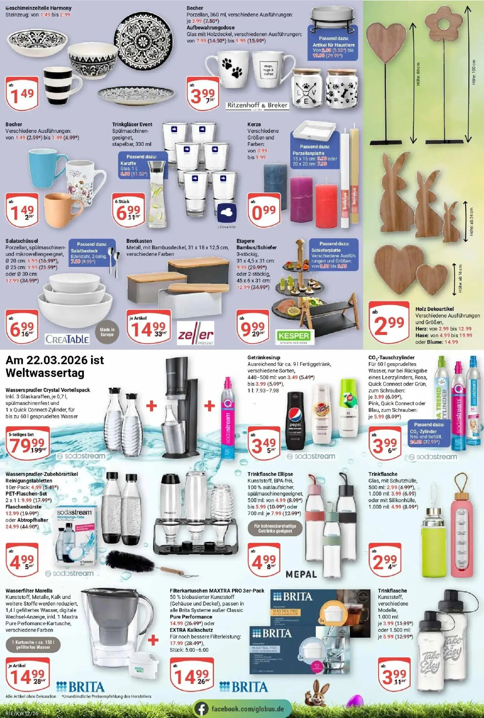 Globus prospekt Bochum-Riemke	 – gültig ab 15.03.2026 | Seite: 24 | Produkte: Wasser, Pepsi, Sodastream