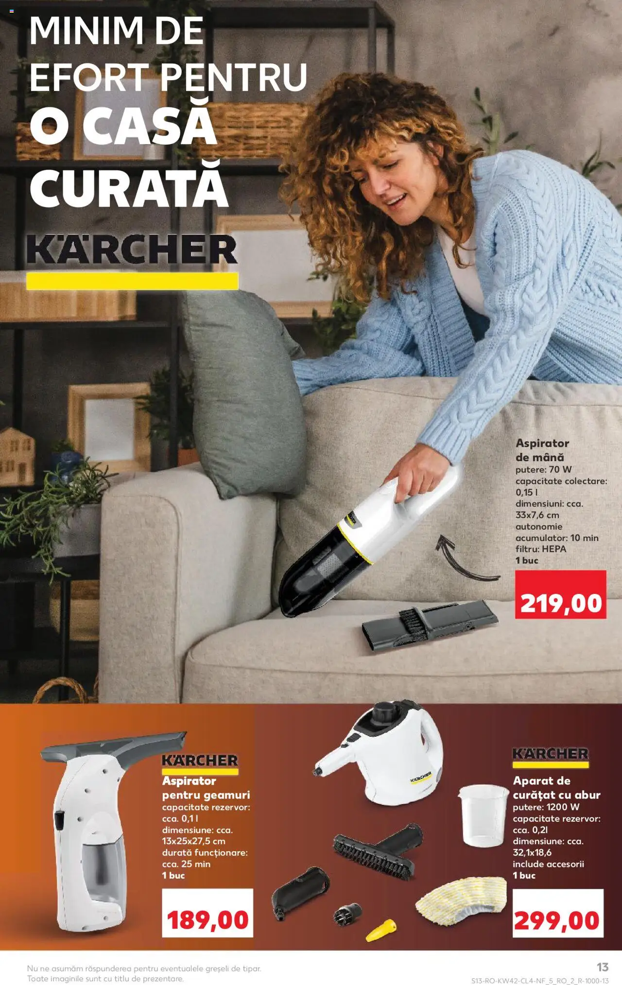 Noul catalog Kaufland – valabil de la 15.10.2025 | Pagină: 13 | Produse: Aspirator