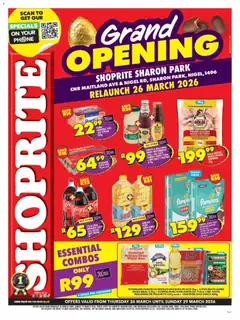 Shoprite specials catalogue – valid from 26.03.2026