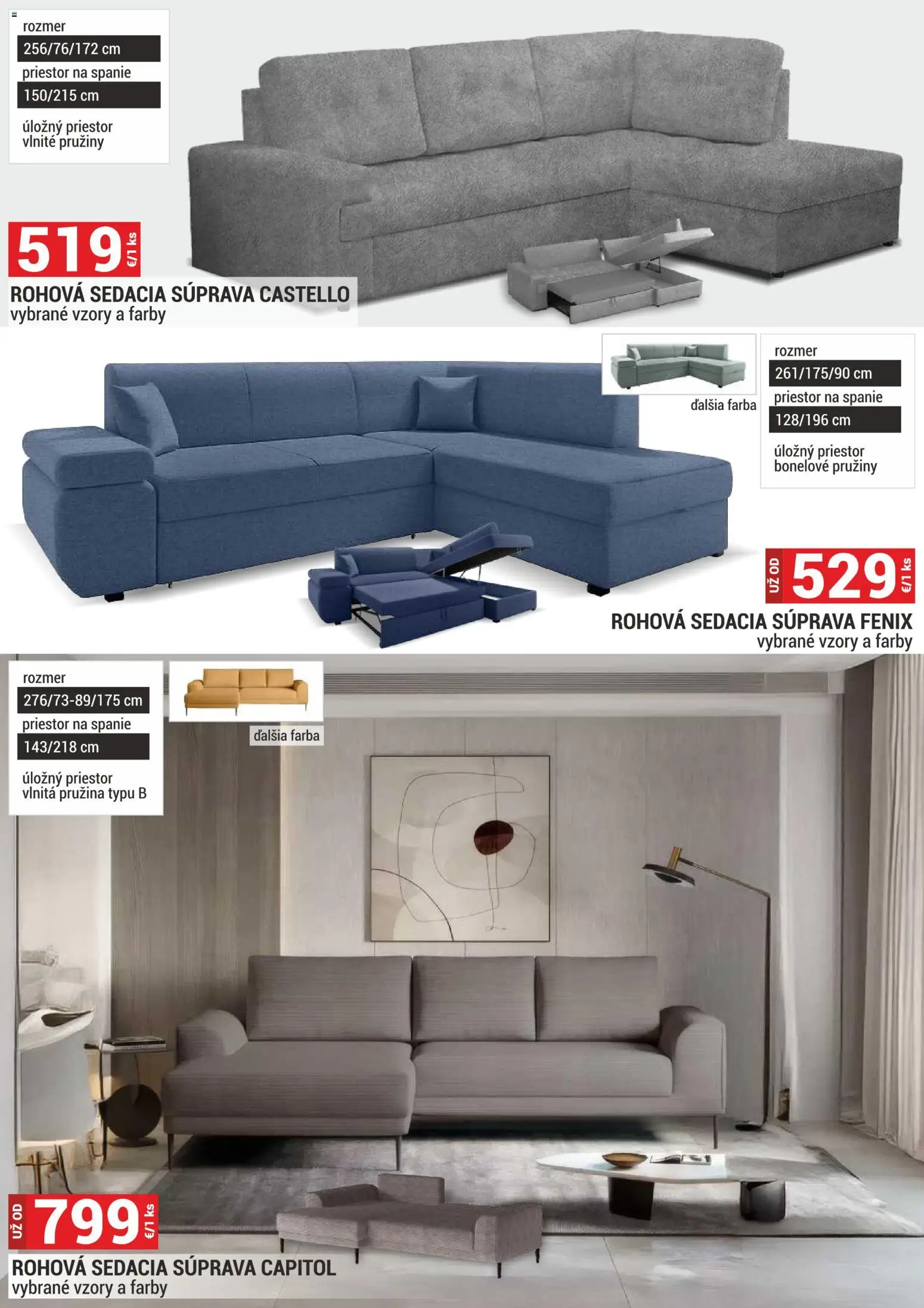 Nové Merkury Market akcie – leták je platný od 01.11.2025 | Strana: 5 | Produkty: Rohová sedacia súprava, Sedacia súprava