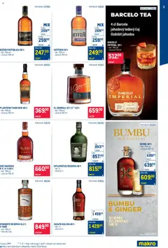 Náhled letáku Makro leták - Bar od 08.10.2025 | Strana: 3 | Produkty: Božkov Republica, Čaj, Republica, Božkov