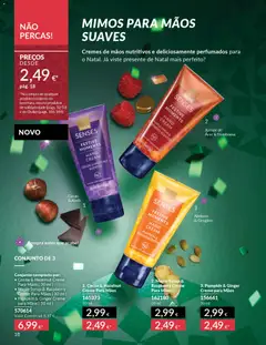 Pré-visualização Cocoa & Hazelnut Creme Para Mãos, Cocoa & Hazelnut Scented Hand Cream | 30 ml válido de 01.12.2025 | Página: 18 | Produtos: Creme para mãos, Abóbora, Xarope, Creme