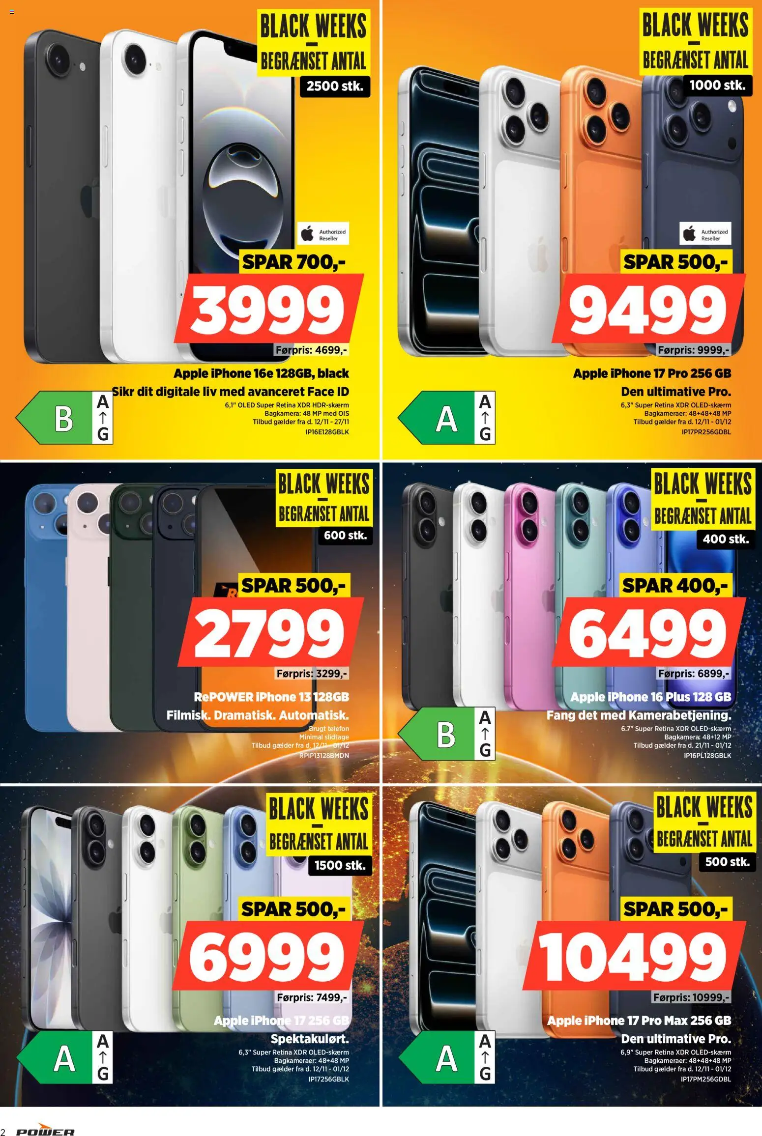 Power tilbudsavis – gyldig fra 12.11.2025 | Side: 2 | Produkter: Telefon