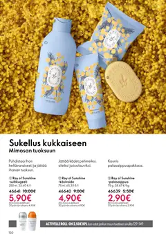 Oriflame-mainoslehti voimassa 11.03.2026 alkaen | Sivu: 130 | Tuotteet: Käsivoide, Suihkugeeli