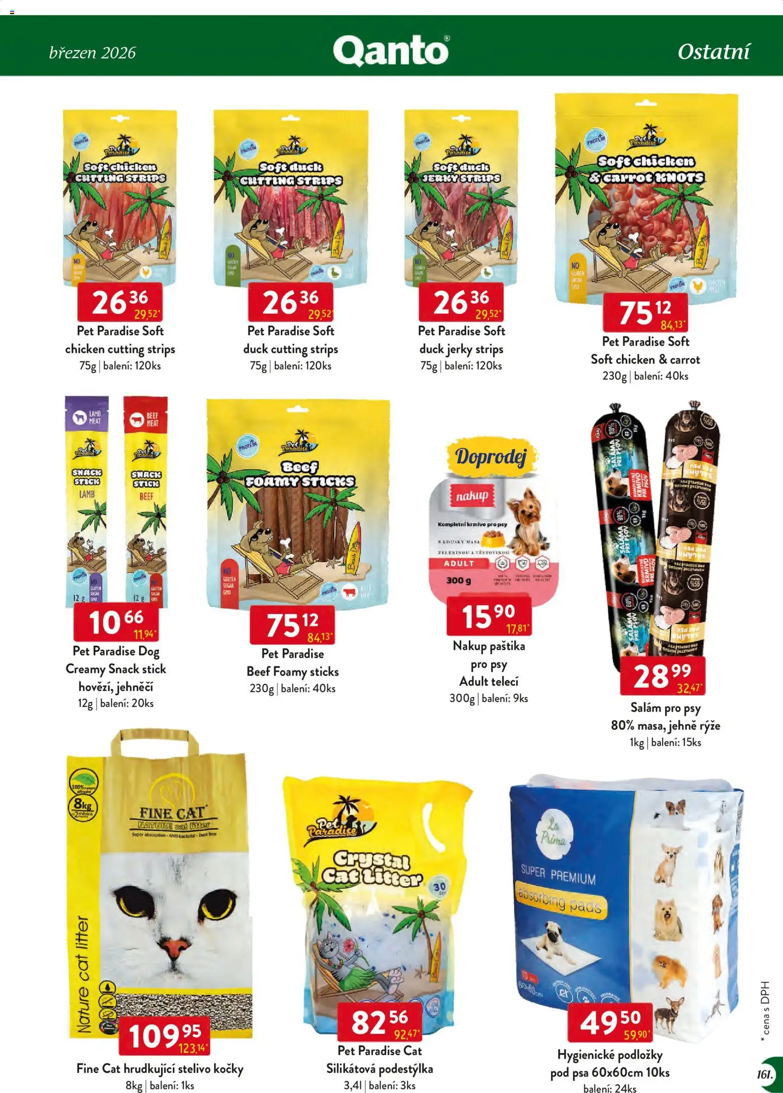 Astur & Qanto leták - Velkoobchod 03/2026 od 01.03.2026 | Strana: 161 | Produkty: Salám, Rýže, Protein, Jerky