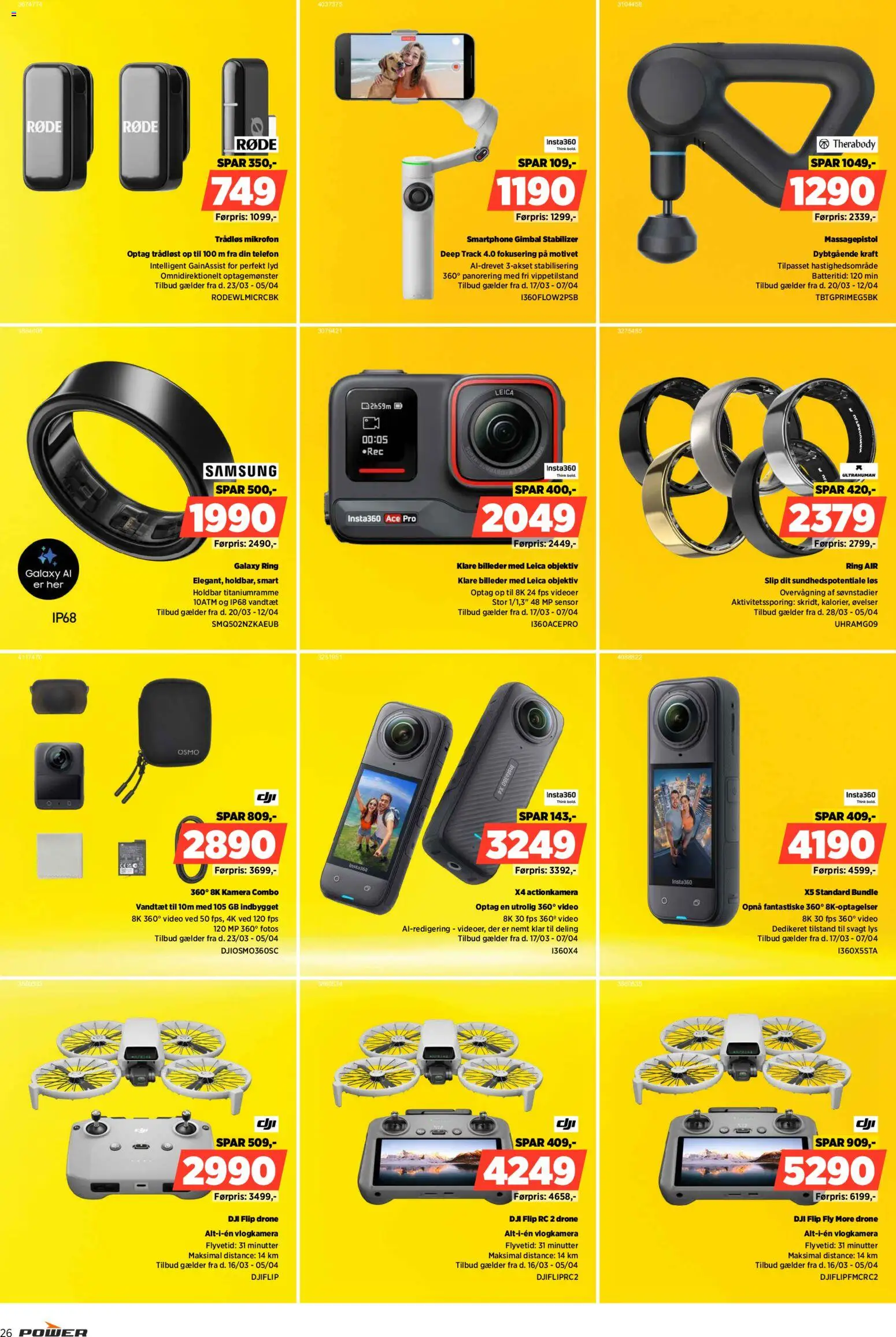 Power tilbudsavis – gyldig fra 01.04.2026 | Side: 26 | Produkter: Telefon, Smartphone, Lyd, Mikrofon