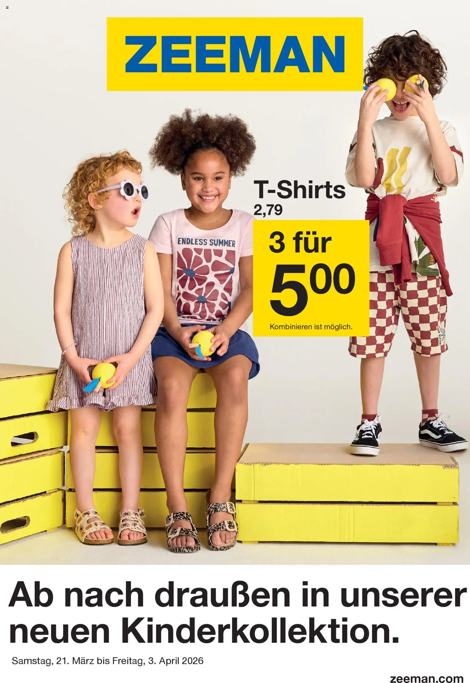 Zeeman Prospekt 	 – gültig ab 21.03.2026 | Seite: 1
