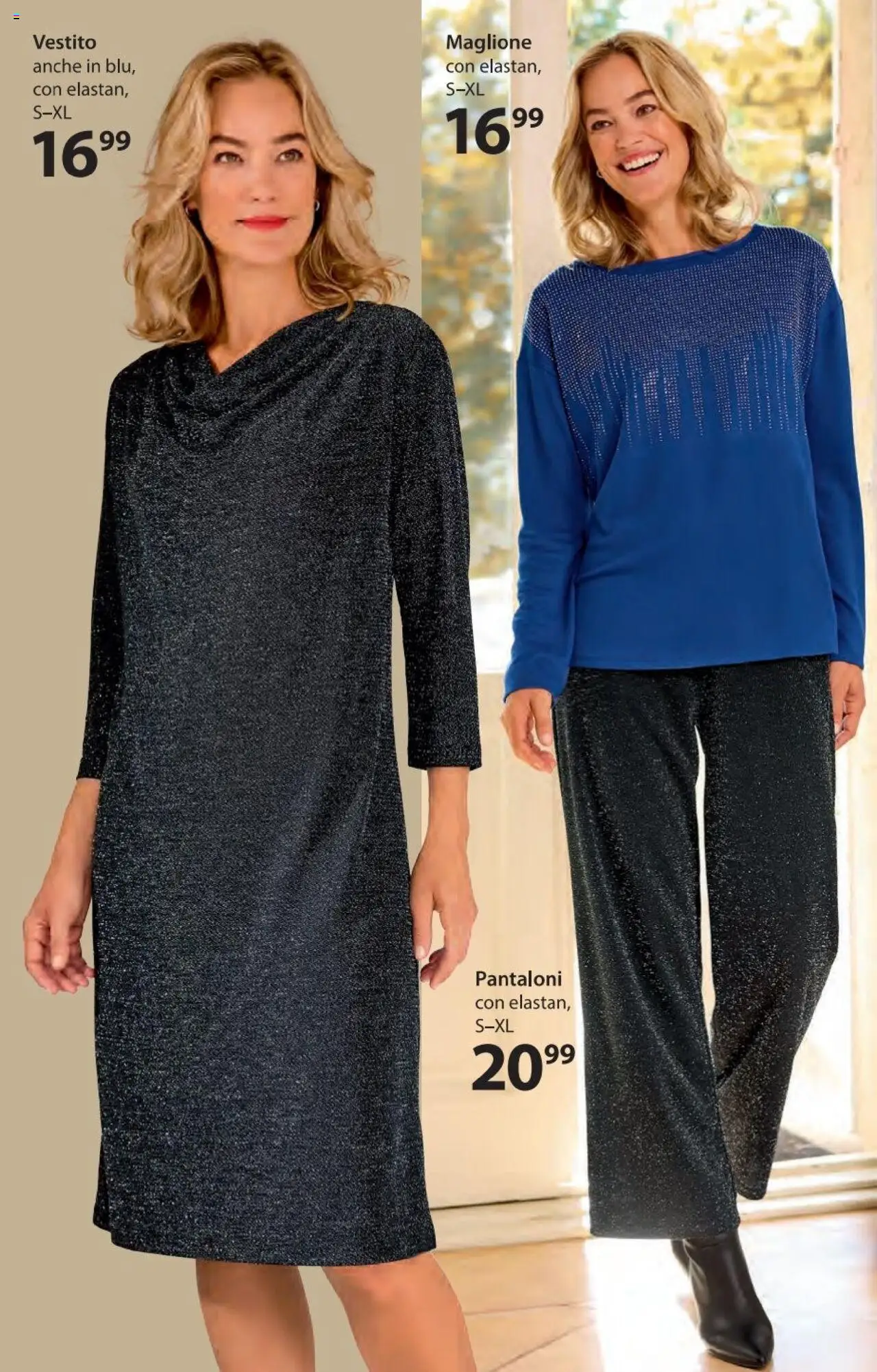 Volantino NKD del 29.10.2025 | Pagina: 10 | Prodotti: Pantaloni, Vestito, Maglione