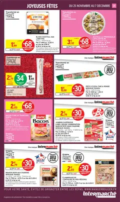 Intermarché - Prévisualisation de PÂTE À PIZZA FINE & RONDE MONIQUE RANOU, 260 g pâte à pizza fine et ronde. valide à partir de 25.11.2025 | Page: 17