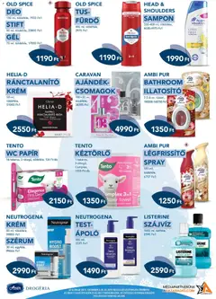 Azur Akciós újság - amely érvényes a következő dátumtól: 03.12.2025 | Oldal: 4 | Termékek: Légfrissítő, Parfüm, Sampon, Wc papir