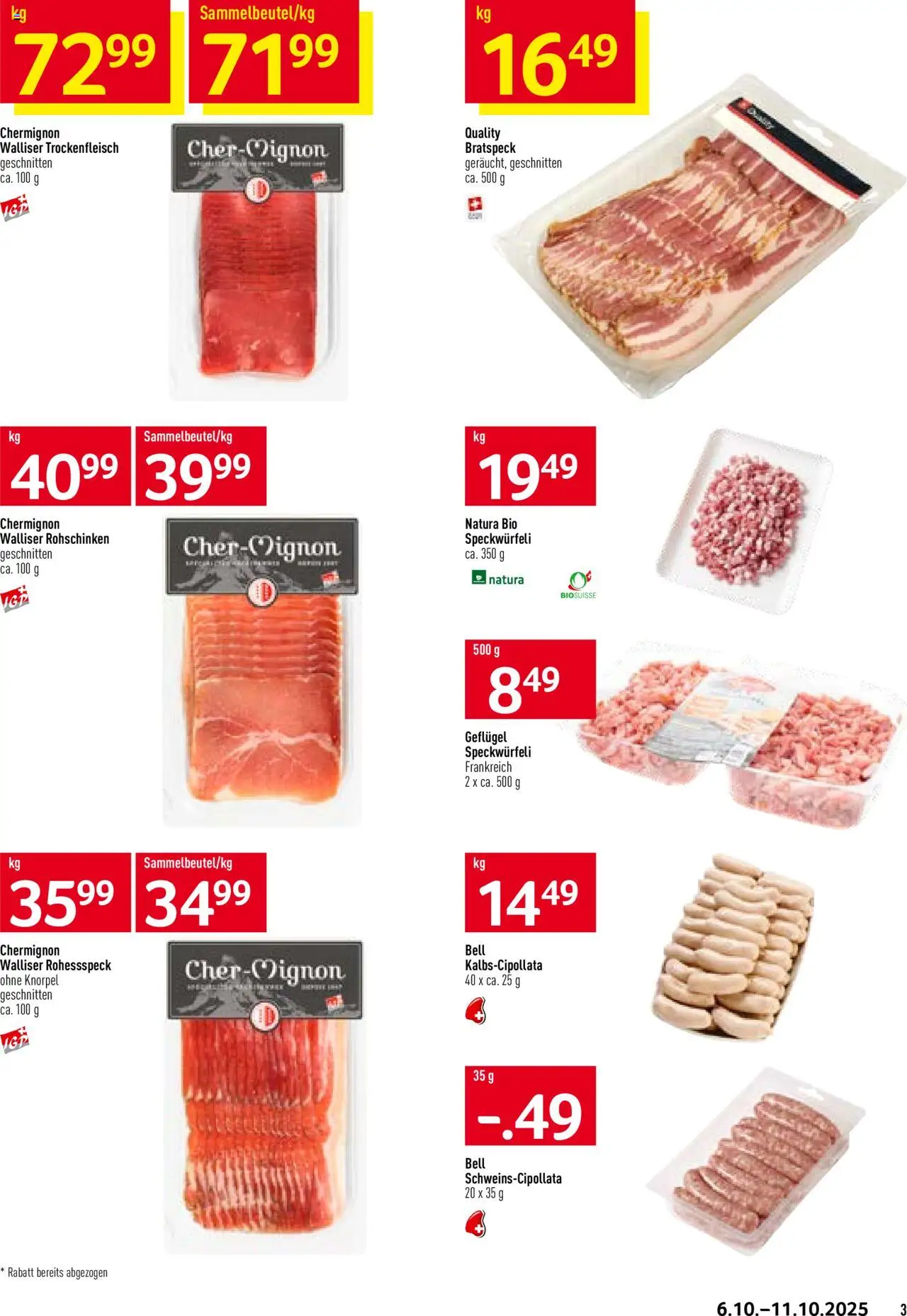 Prodega Aktionen Fondue/Raclette – gültig ab 06.10.2025 | Seite: 3