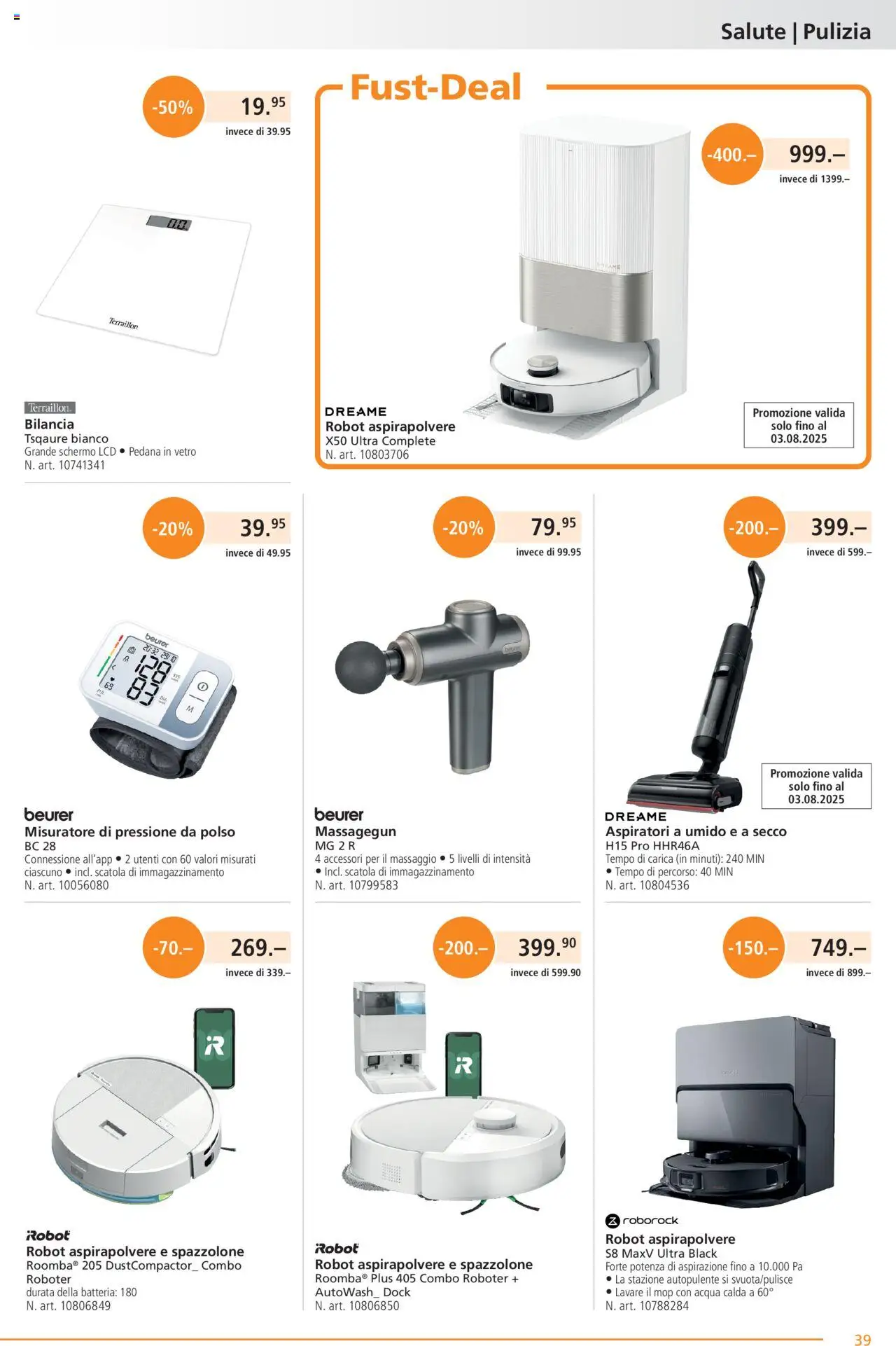 Fust Aktionen IT ab 28.07.2025 | Seite: 39 | Produkte: Roboter
