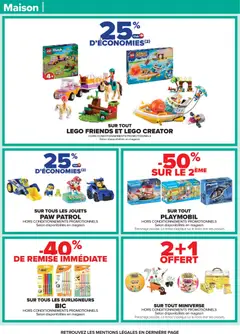 Carrefour - Prévisualisation de Carrefour catalogue semaine 4 valide à partir de 20.01.2026 | Page: 68 | Produits: Légo, Playmobil, Jouets