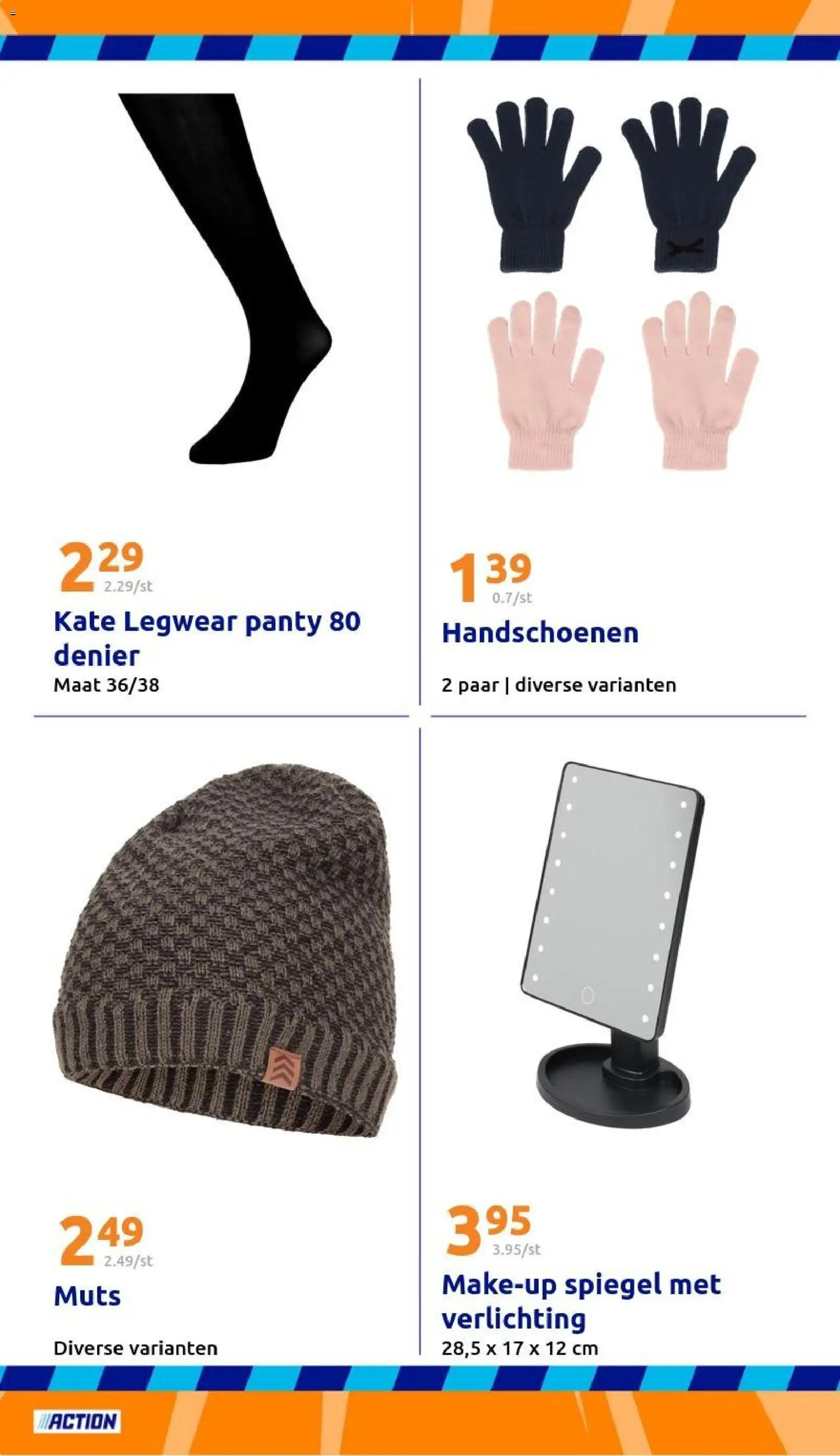 {H1} | Pagina: 24 | Producten: Handschoenen, Panty, Verlichting, Spiegel