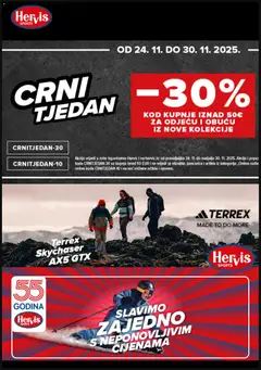 Black Friday Hervis - Pregled kataloga iz trgovine Hervis, vrijedi od 24.11.2025