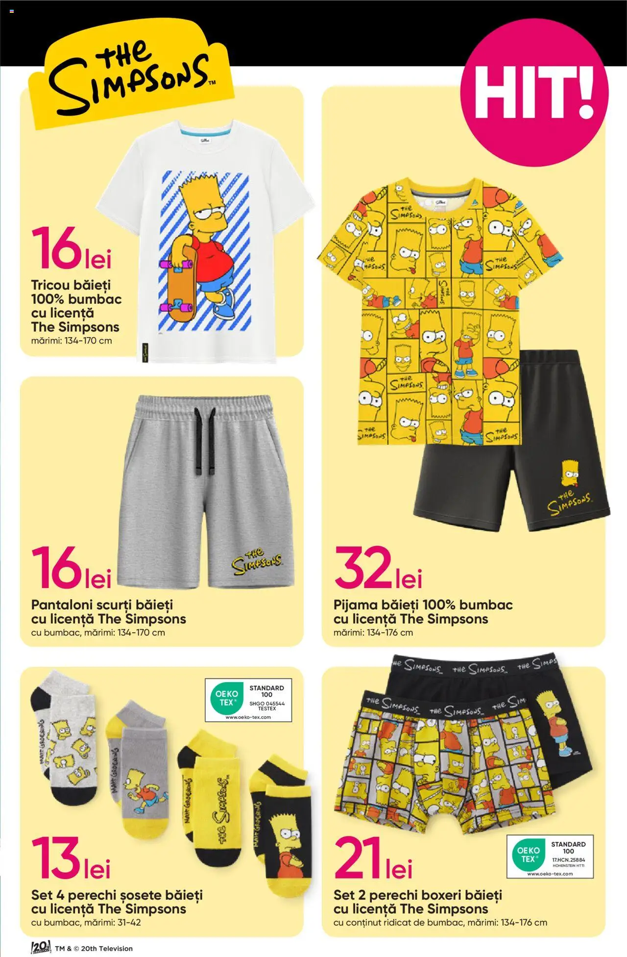 Catalog Pepco – valabil de la 22.05.2025 | Pagină: 9 | Produse: Tricou, Pantaloni scurți, Șosete, Boxeri