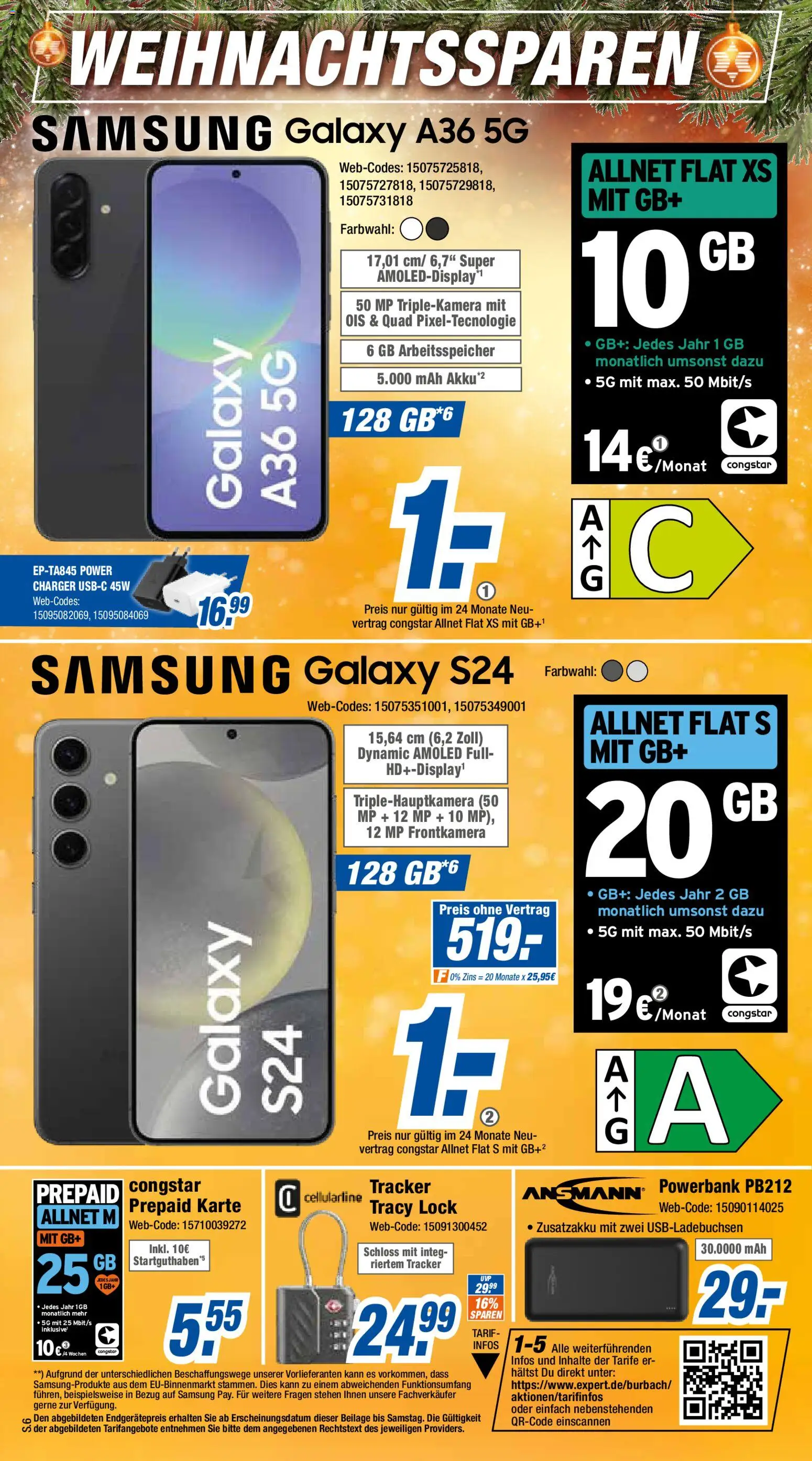 Expert Prospekt 	 – gültig ab 20.12.2025 | Seite: 6 | Produkte: Samsung, Powerbank