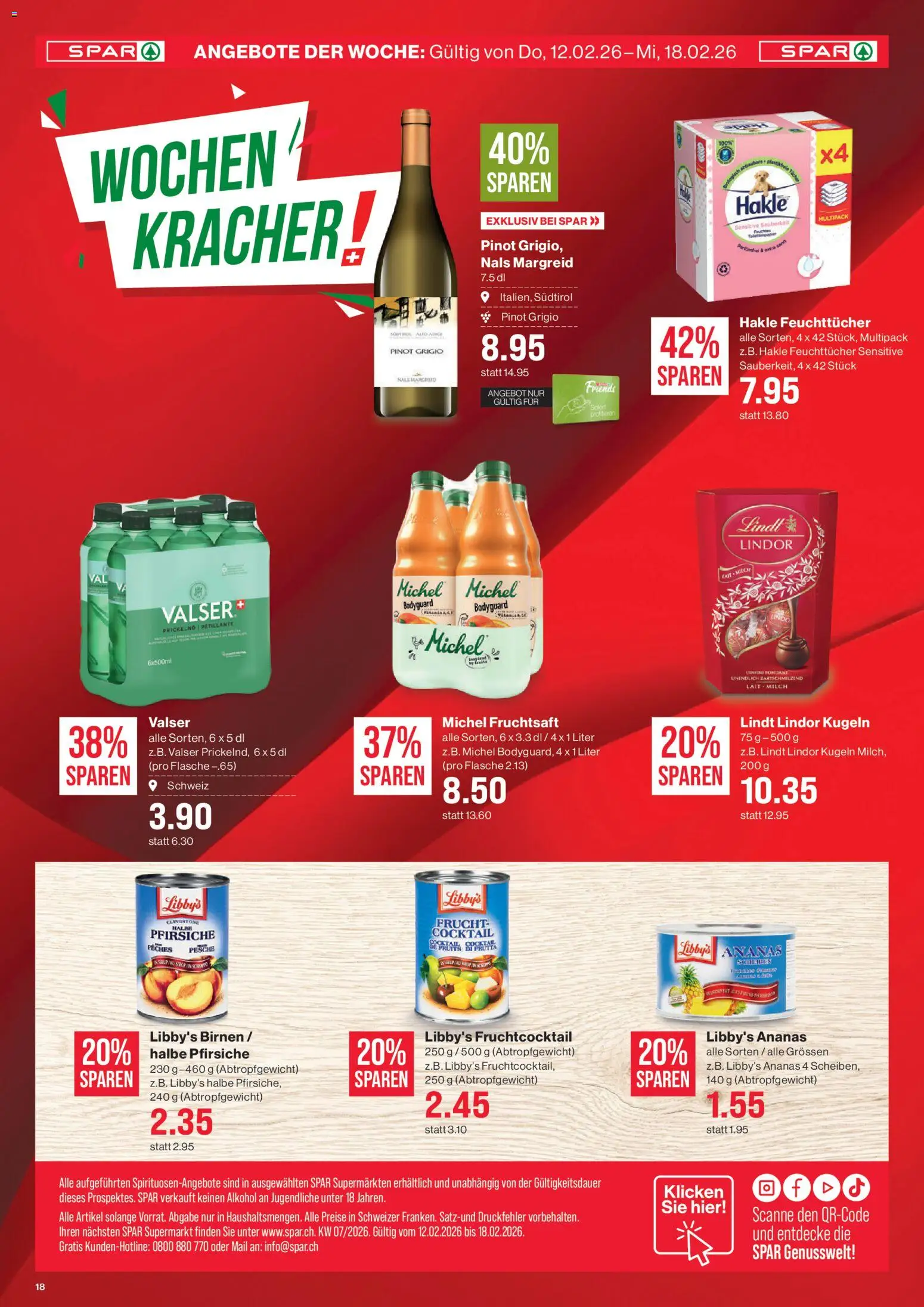 SPAR Aktionen – gültig ab 12.02.2026 | Seite: 18