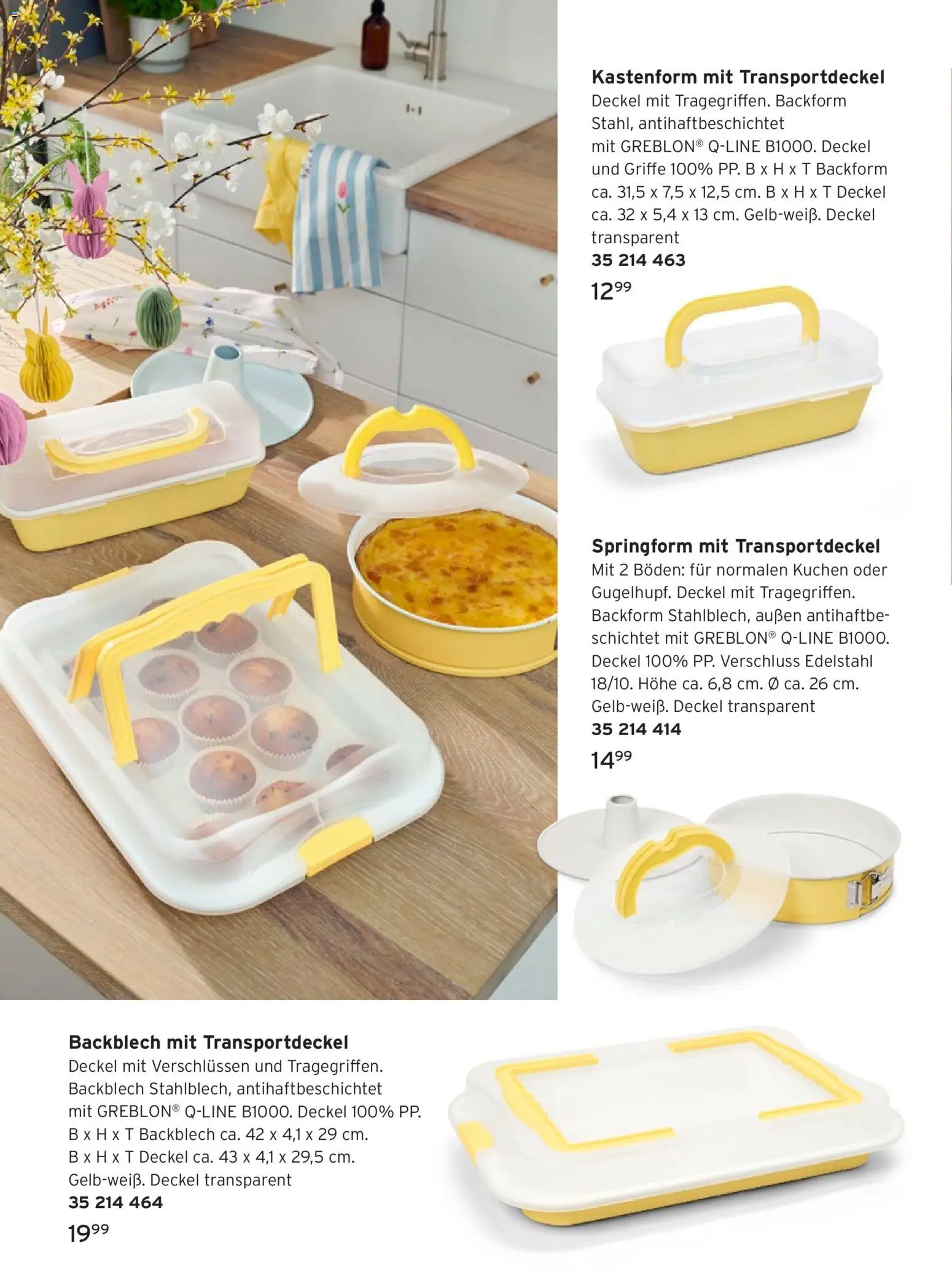 Tchibo Prospekt Frühling auf dem Tisch – gültig ab 04.03.2026 | Seite: 22 | Produkte: Kuchen