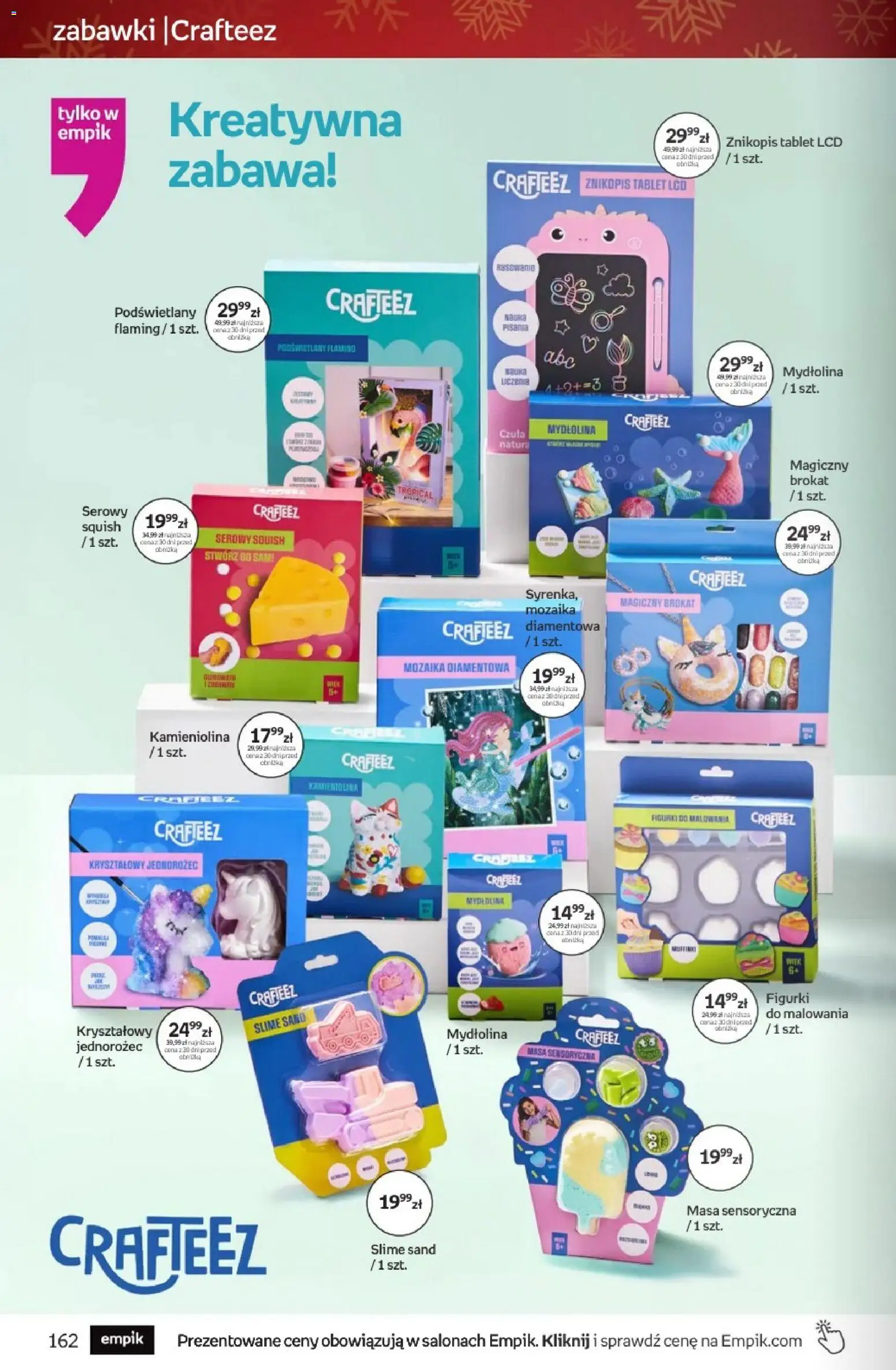 Empik promocje - Tom kultury Zabawki od 10.12.2025 | Strona: 38 | Produkty: Tablet, Jednorożec, Figurki