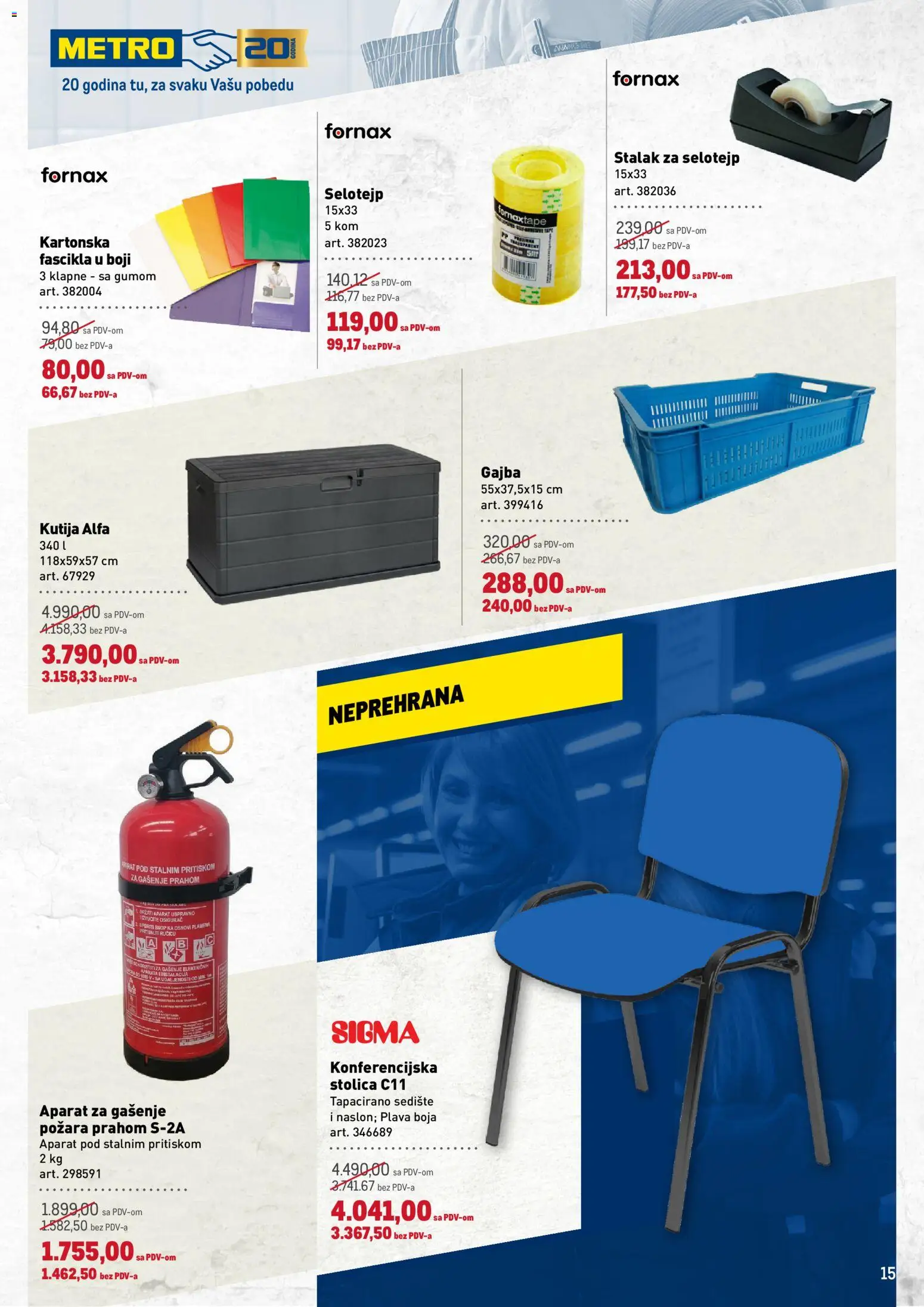 Metro katalog - važi od 13.11.2025 | Strana: 15 | Proizvode: Stolica, Kutija