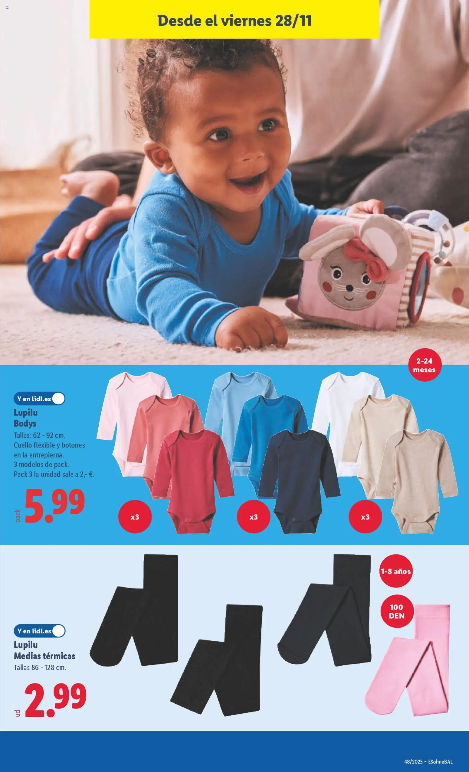 Lidl - Black Friday │ válido desde el 24.11.2025 | Página: 31 | Productos: Medias