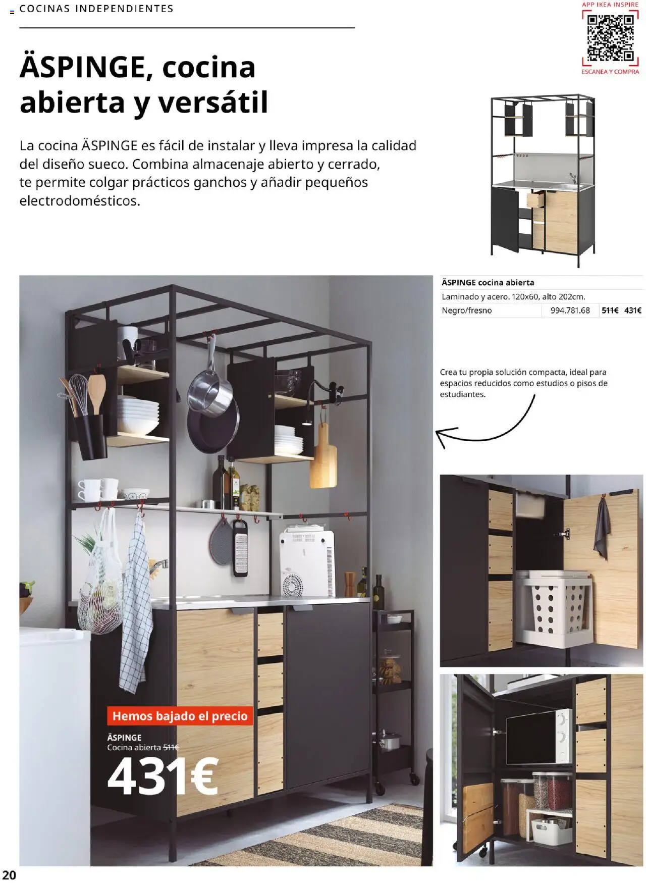 Catálogo IKEA Cocinas │ válido desde el 06.02.2025 | Página: 20 | Productos: Té, Cocina, Almacenaje