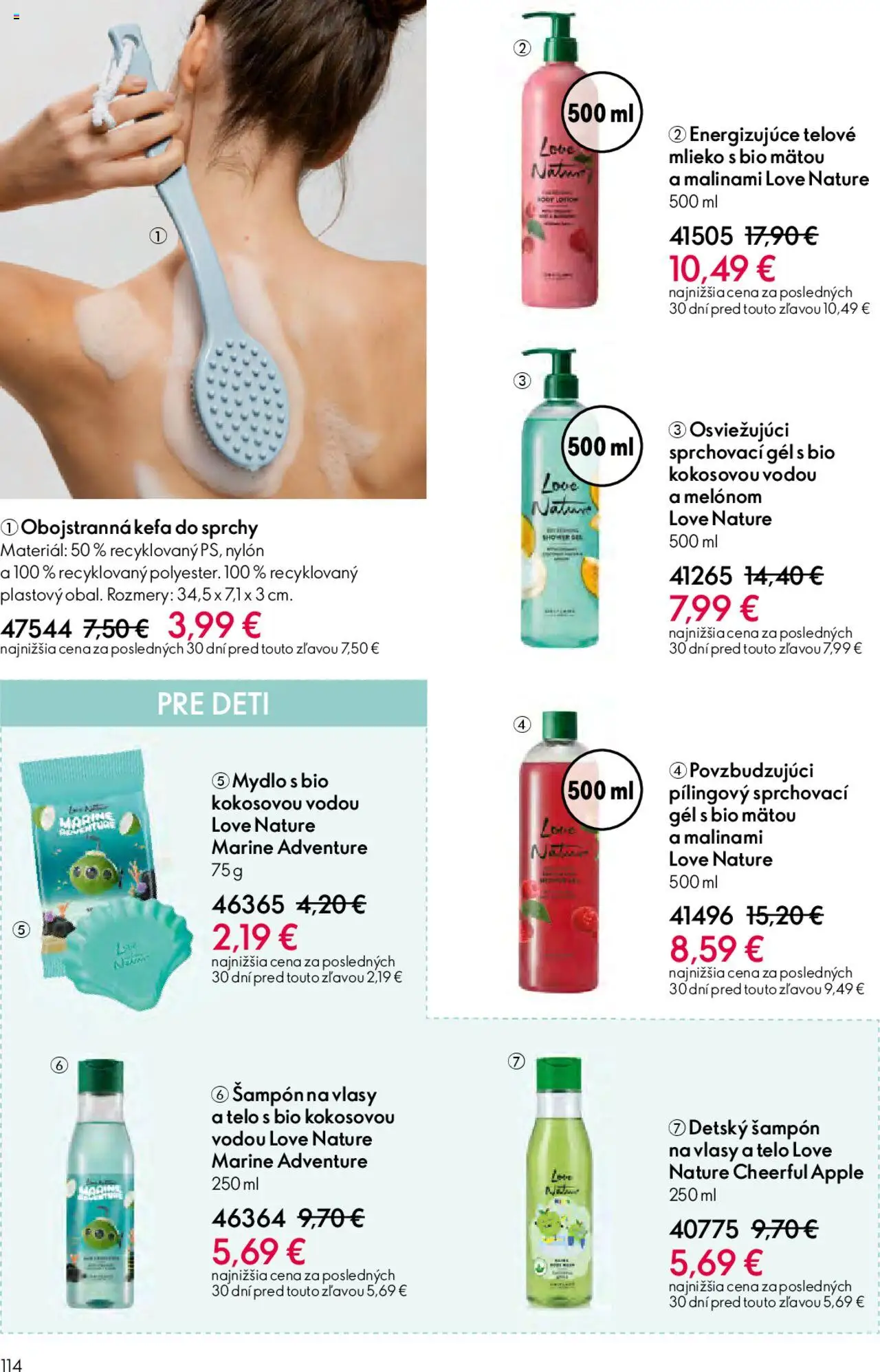 Nové Oriflame akcie – leták je platný od 22.10.2025 | Strana: 114 | Produkty: Mlieko, Apple, Šampón, Mydlo