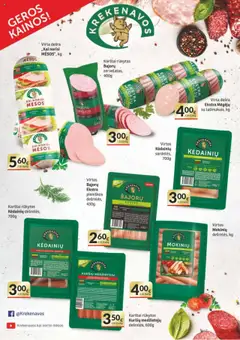 Koops - Leidinys│galioja nuo 21.07.2025 | Puslapis: 3 | Prekių: Sardelės, Dešrelės, Dešra