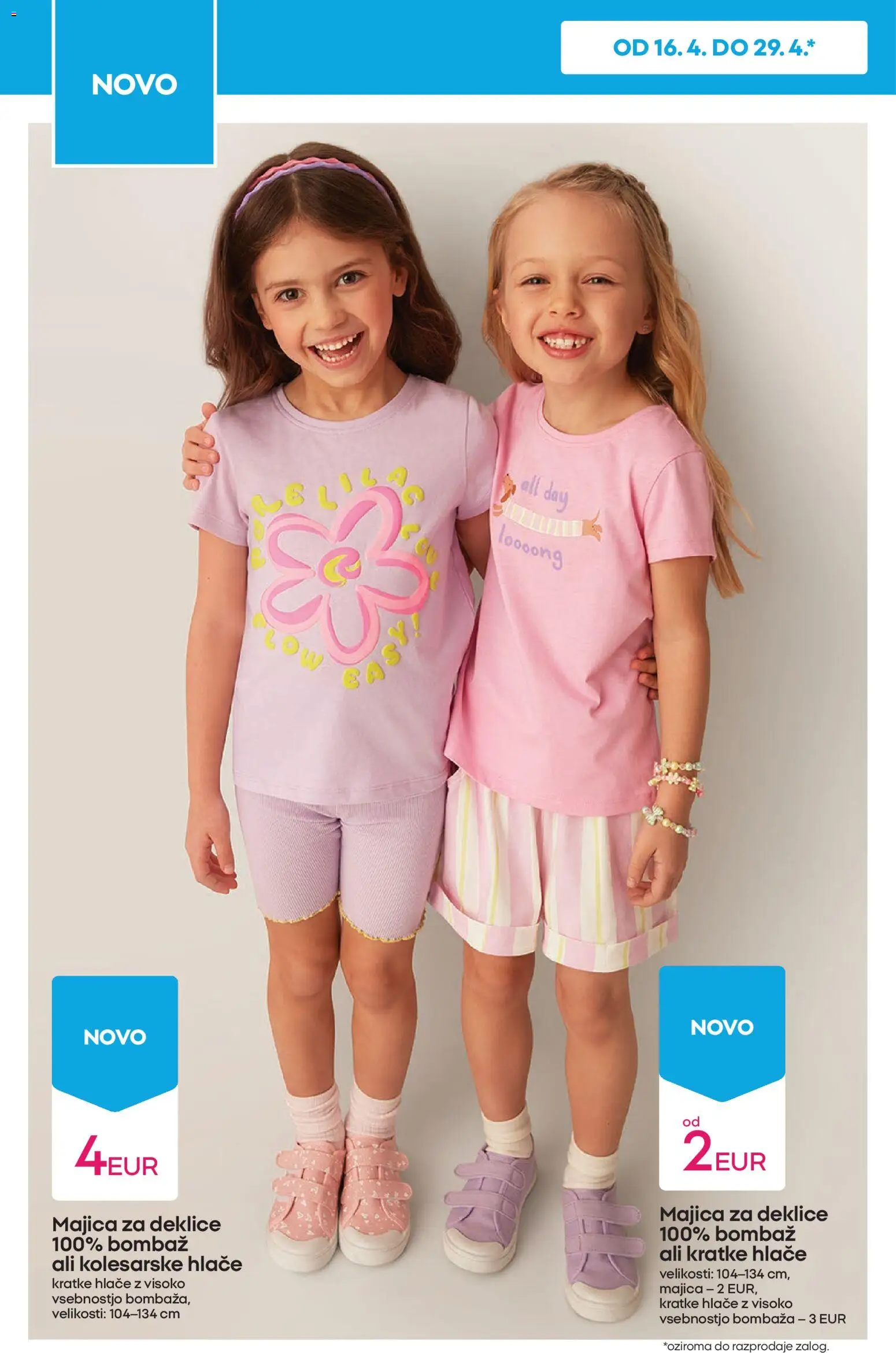 Novi Pepco katalog ponudbe – veljaven od 23.04.2026 | Stran: 10 | Izdelki: Majica, Hlace, Kratke hlace