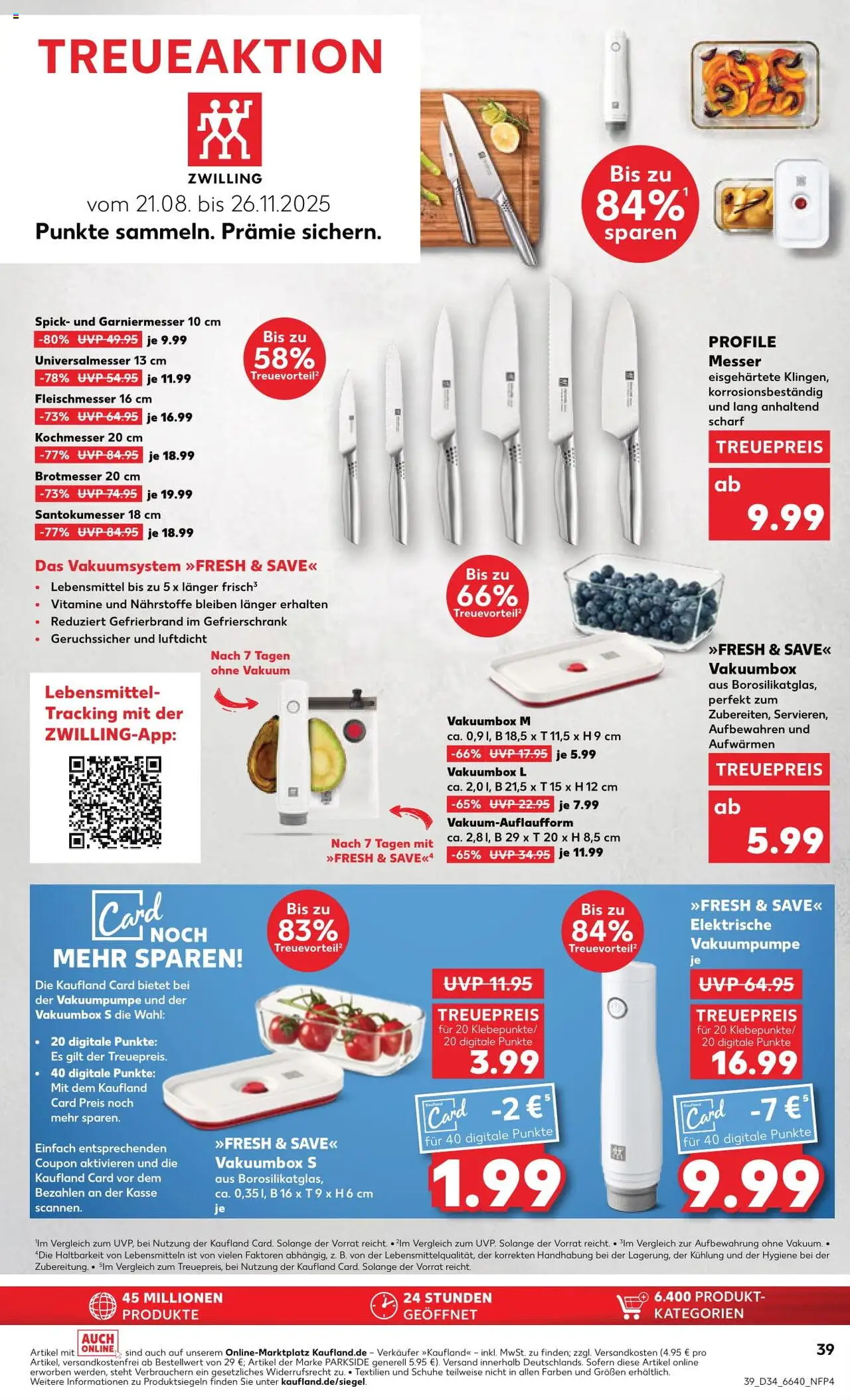 Kaufland Prospekt 	 - gültig ab dem 21.08.2025 | Seite: 39 | Produkte: Gefrierschrank