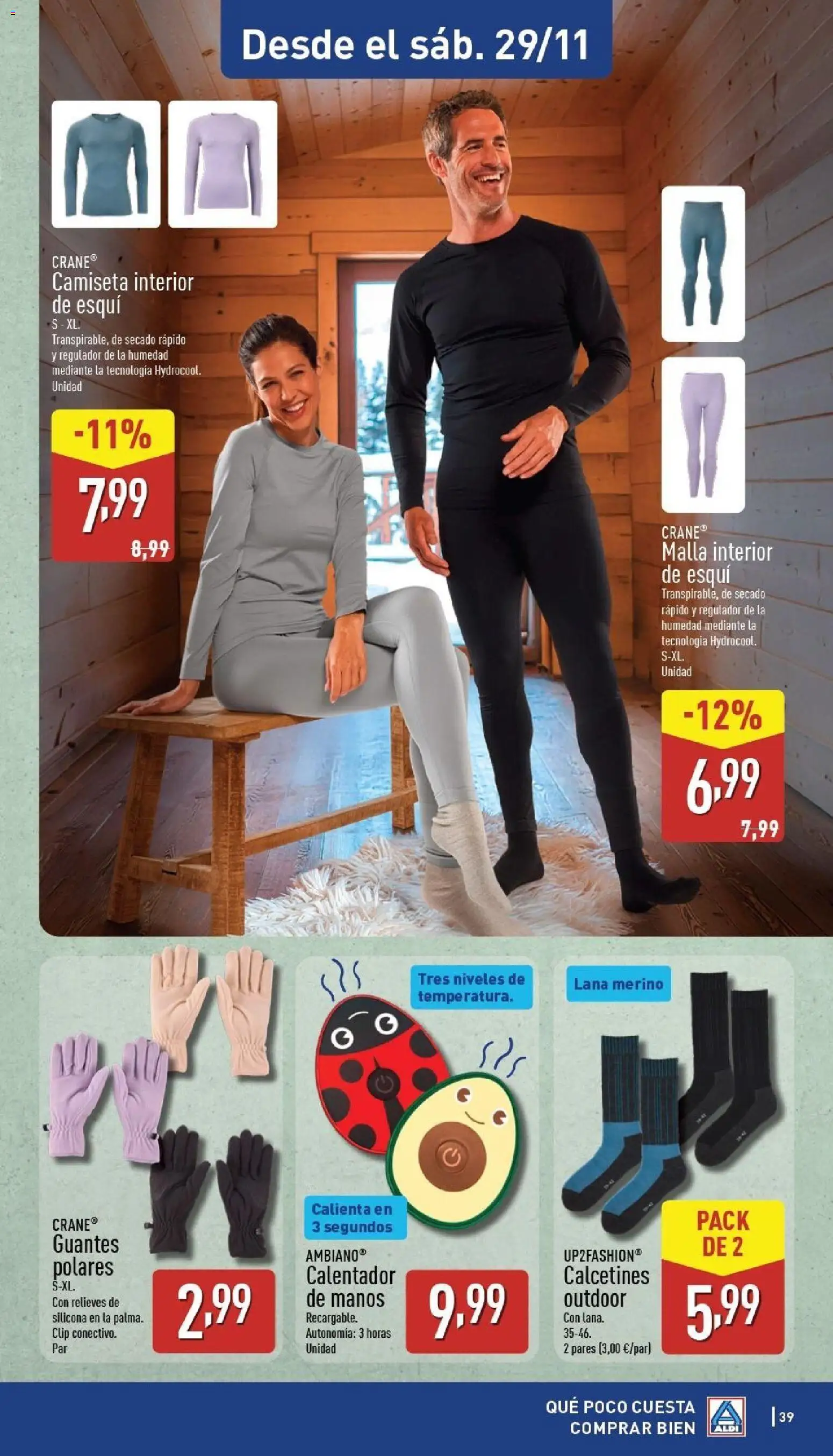 Aldi folleto Península │ válido desde el 24.11.2025 | Página: 39 | Productos: Guantes