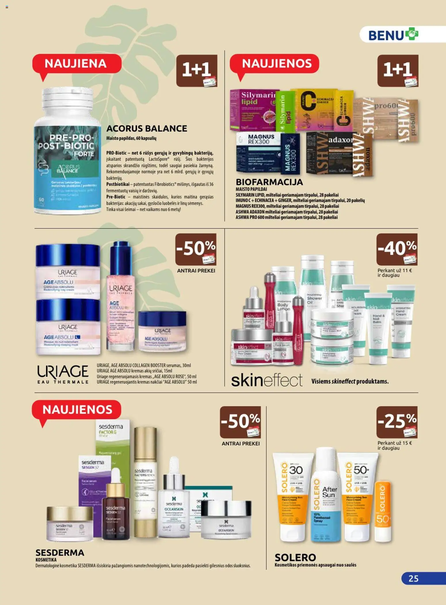 BENU akcijos nuo 01.04.2026 | Puslapis: 25