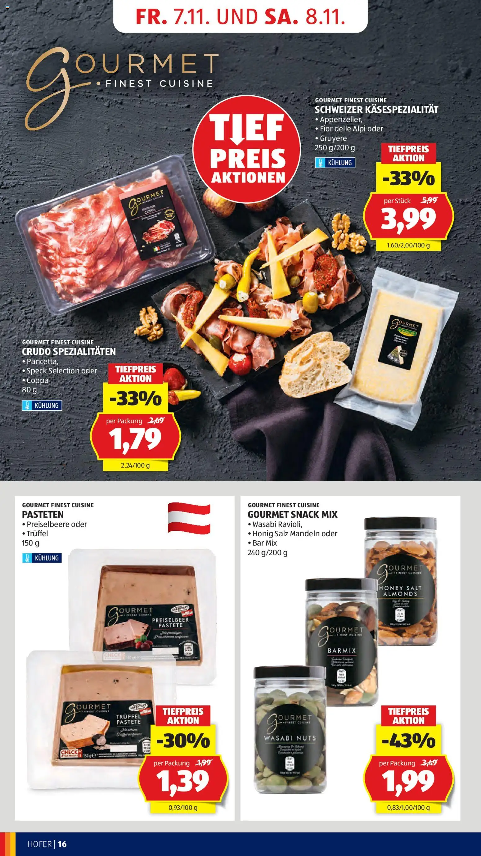 Hofer AT akciós ujság - amely érvényes a következő dátumtól: 07.11.2025 | Oldal: 18 | Termékek: Wasabi