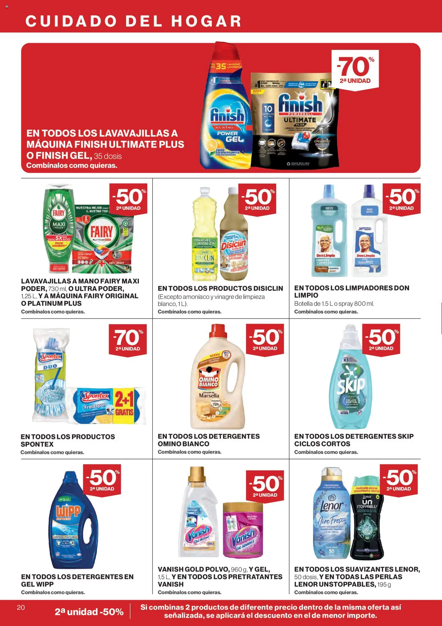 El Corte Inglés ofertas │ válido desde el 12.03.2026 | Página: 20 | Productos: Lavavajillas, Δεξαμενή