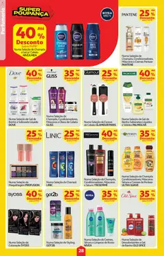 Pré-visualização Auchan folheto válido de 09.04.2026 | Página: 28 | Produtos: Shampoo, Sabonete líquido, Sabonete, Banho