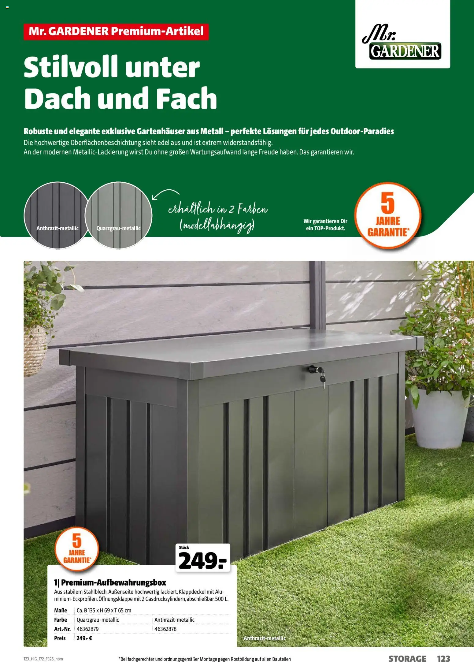 Hagebau Gartengestaltungsortiment – gültig ab 02.03.2026 | Seite: 123