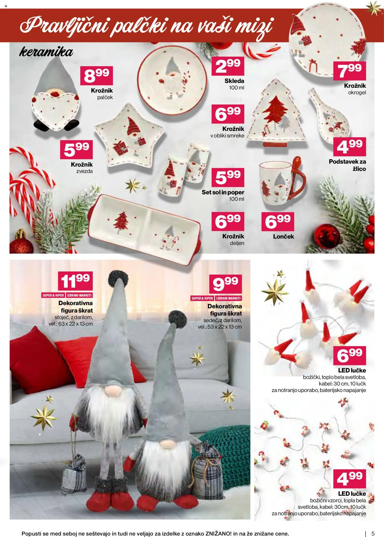 Novi Mercator katalog ponudbe – veljaven od 19.11.2025 | Stran: 5 | Izdelki: Kabel, Sol, Poper