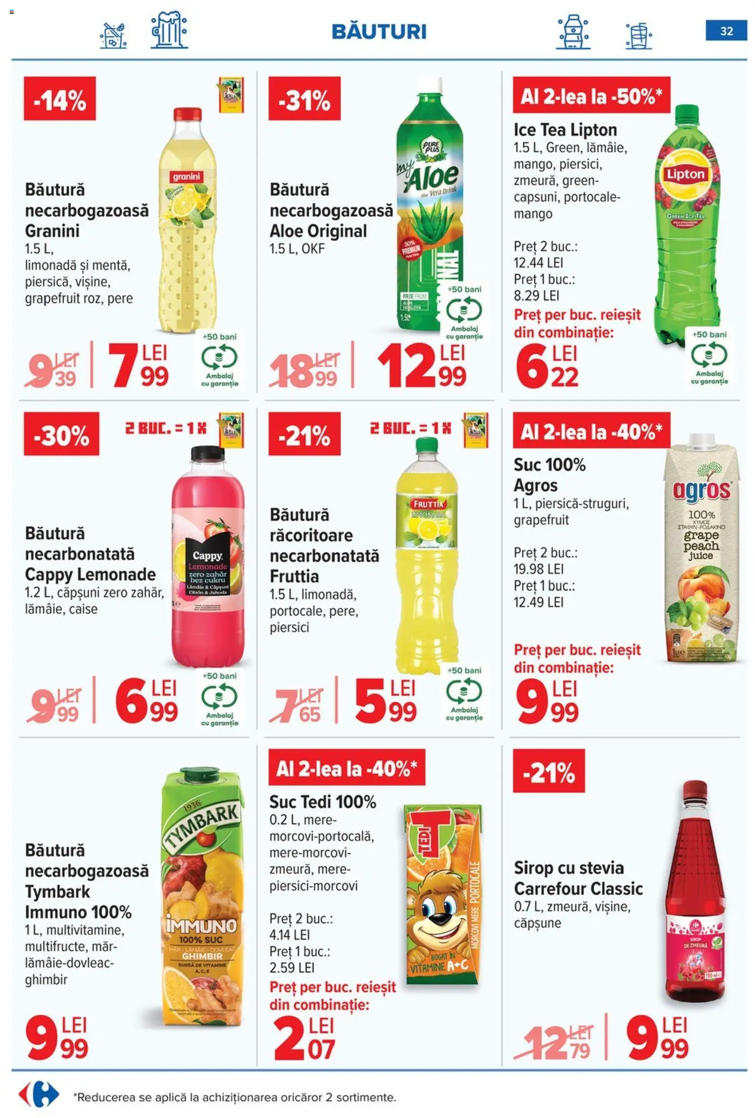 Noul catalog Carrefour – valabil de la 15.04.2026 | Pagină: 33 | Produse: Mere, Ahtapot, Zahăr, Mango